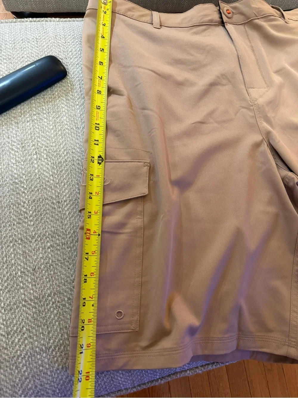 Salt Life Men's Khaki SLX Performance Cargo Shorts- NWT